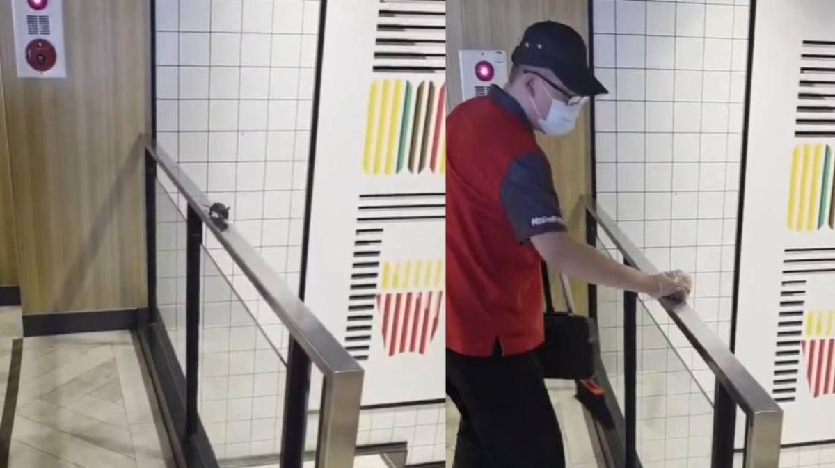 Bikin Heboh! Pegawai McD Ini Tangkap Tikus Pakai Tangan Kosong, Aksinya Viral